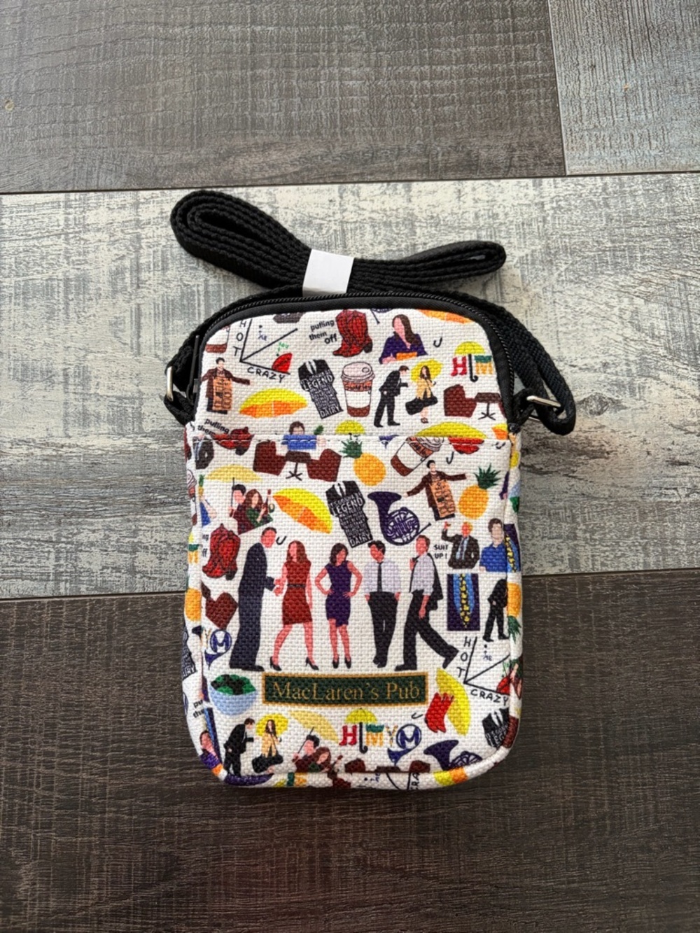 MacLaren’s Pub HIMYM Mini Crossbody Bag How I Met Your Mother TV Show Purse